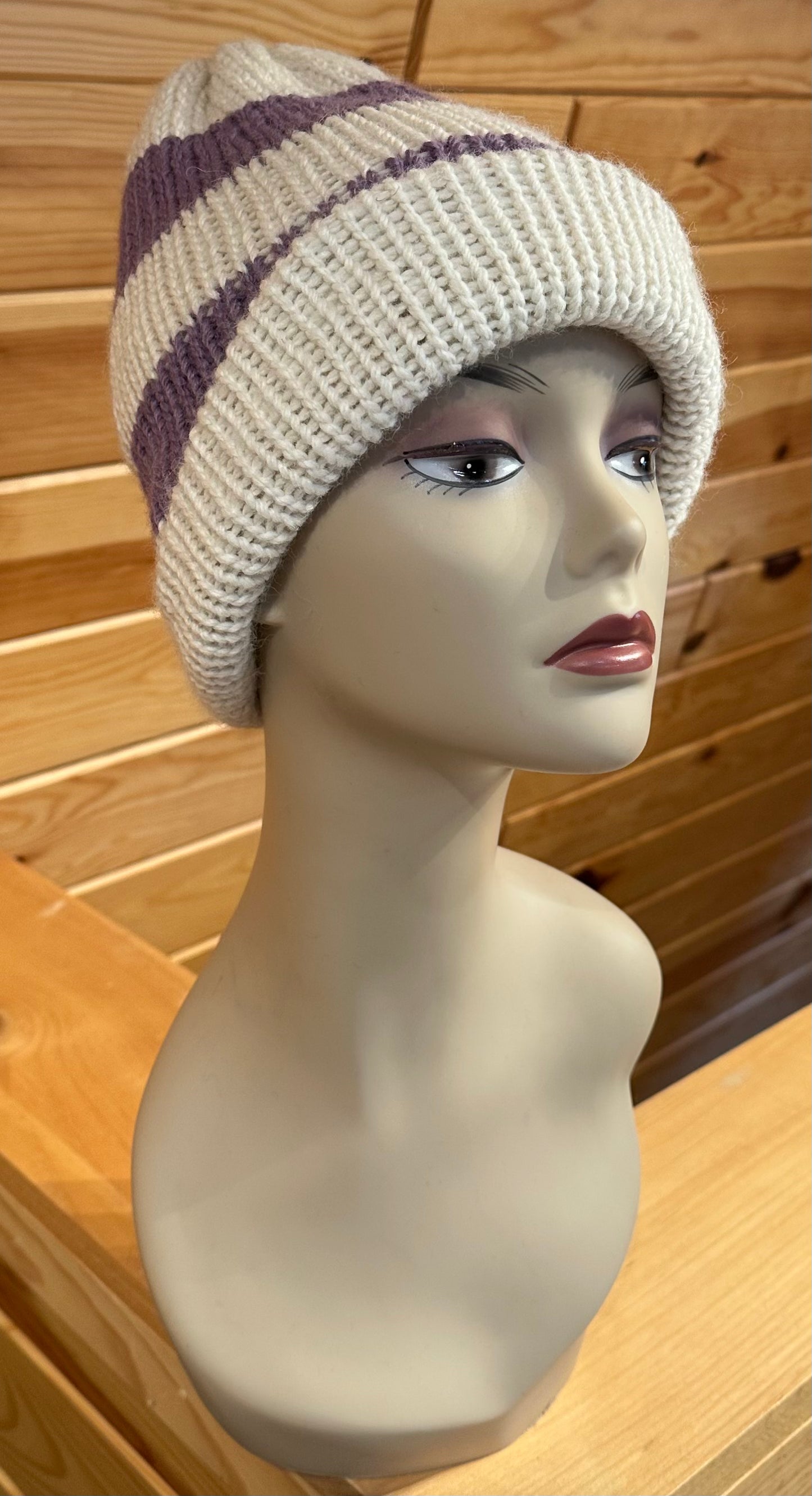 Alpaca Knit Toboggan Hat