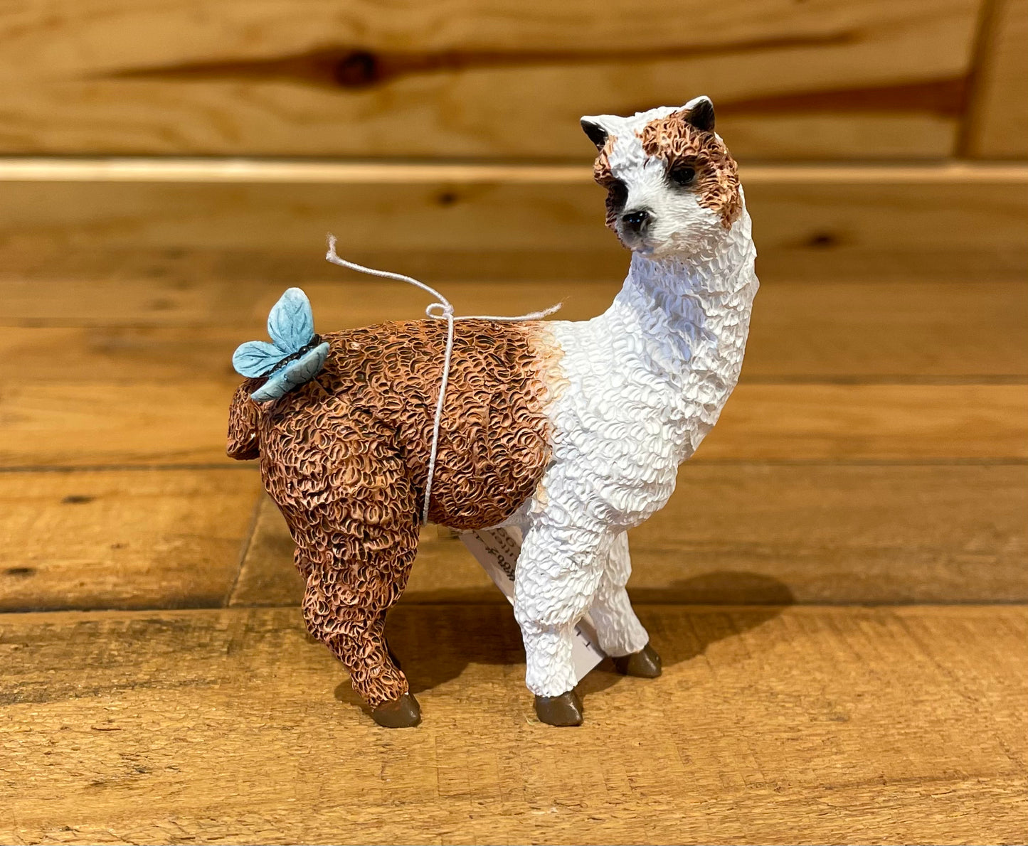 TLT Llama w/Butterfly Figurine