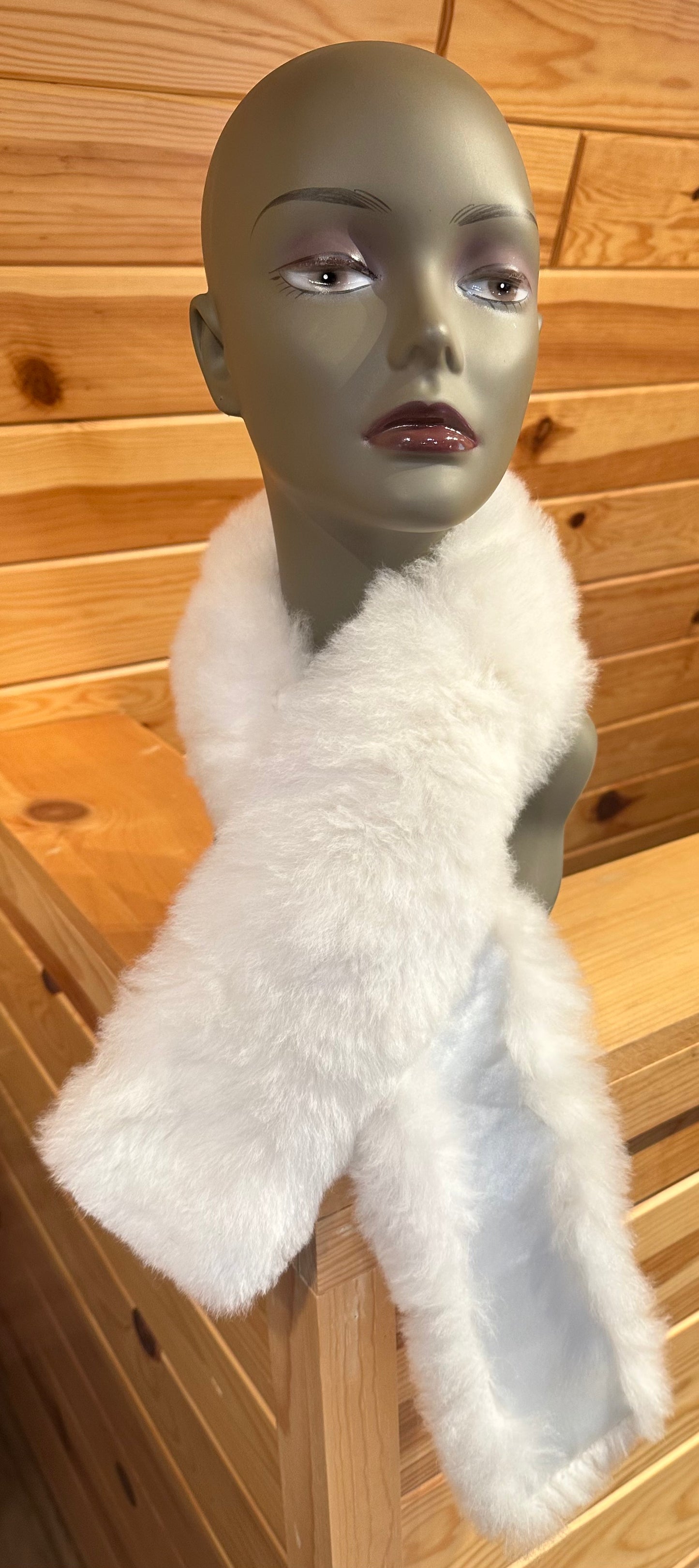 CA Baby Alpaca Fur Stole