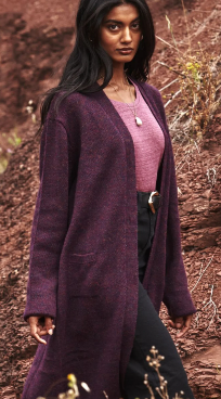 PL Alpaca Shaker Cardigan