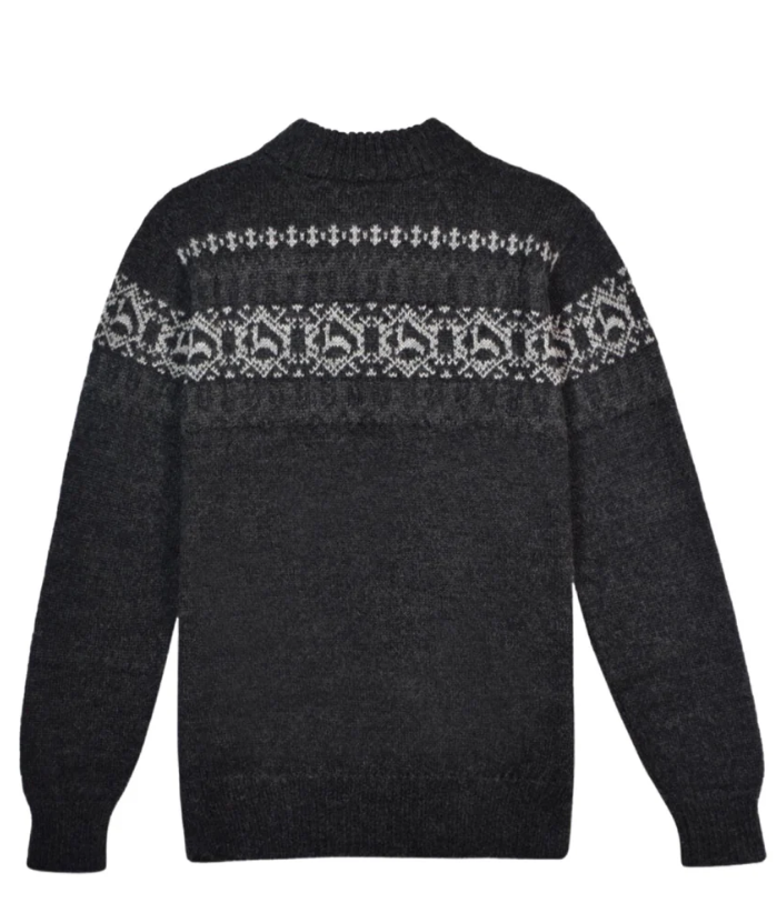 PL Men's Alpaca Print Sweater