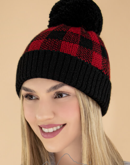 CA Scottish Tartan Hat