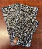 Alpaca Cable Fingerless Gloves