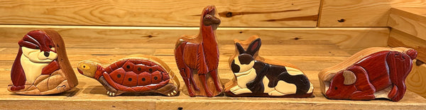 THC Wooden Puzzle Box