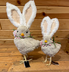 K&K Gray Chick w/Bunny Ears