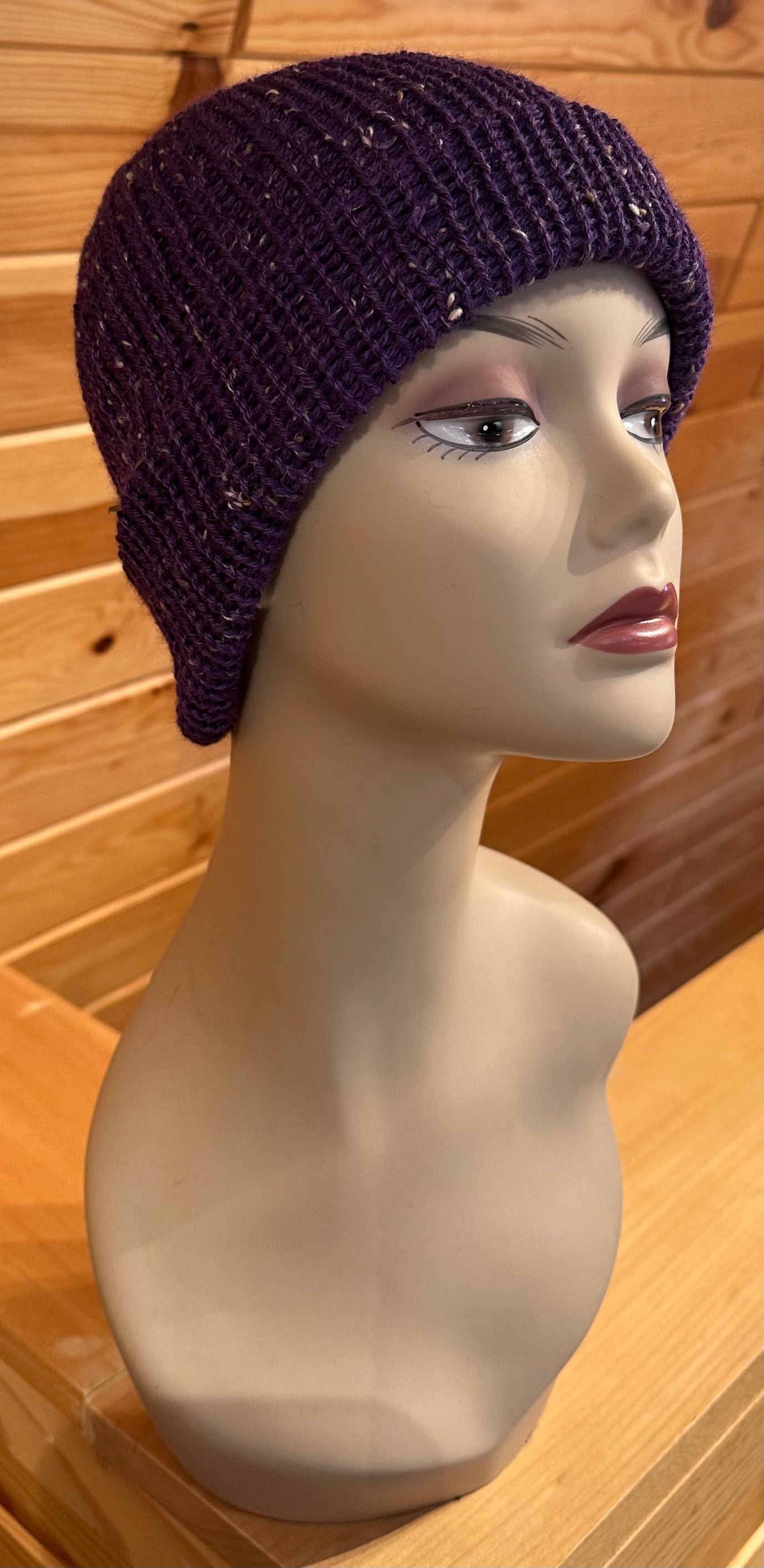 Alpaca Knit Toboggan Hat