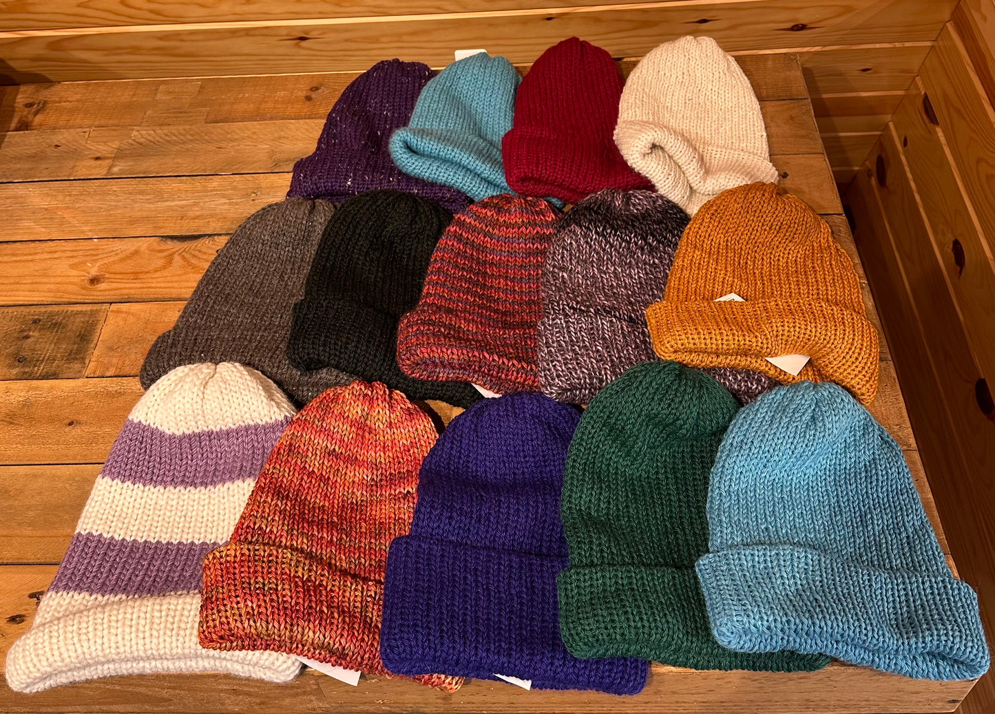 Alpaca Knit Toboggan Hat