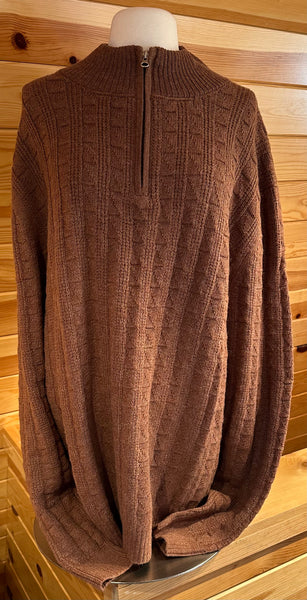 CA Men's Alpaca Joseph Quarter Zip Sweater