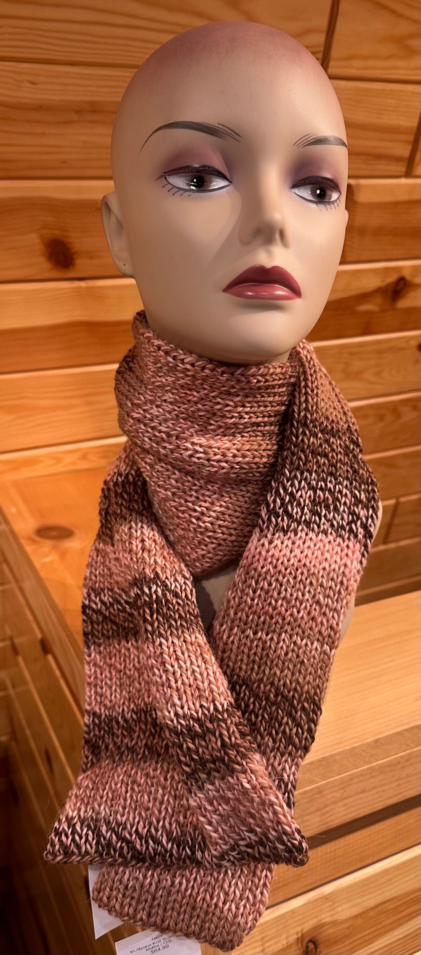 MMA Alpaca Knit  Scarf