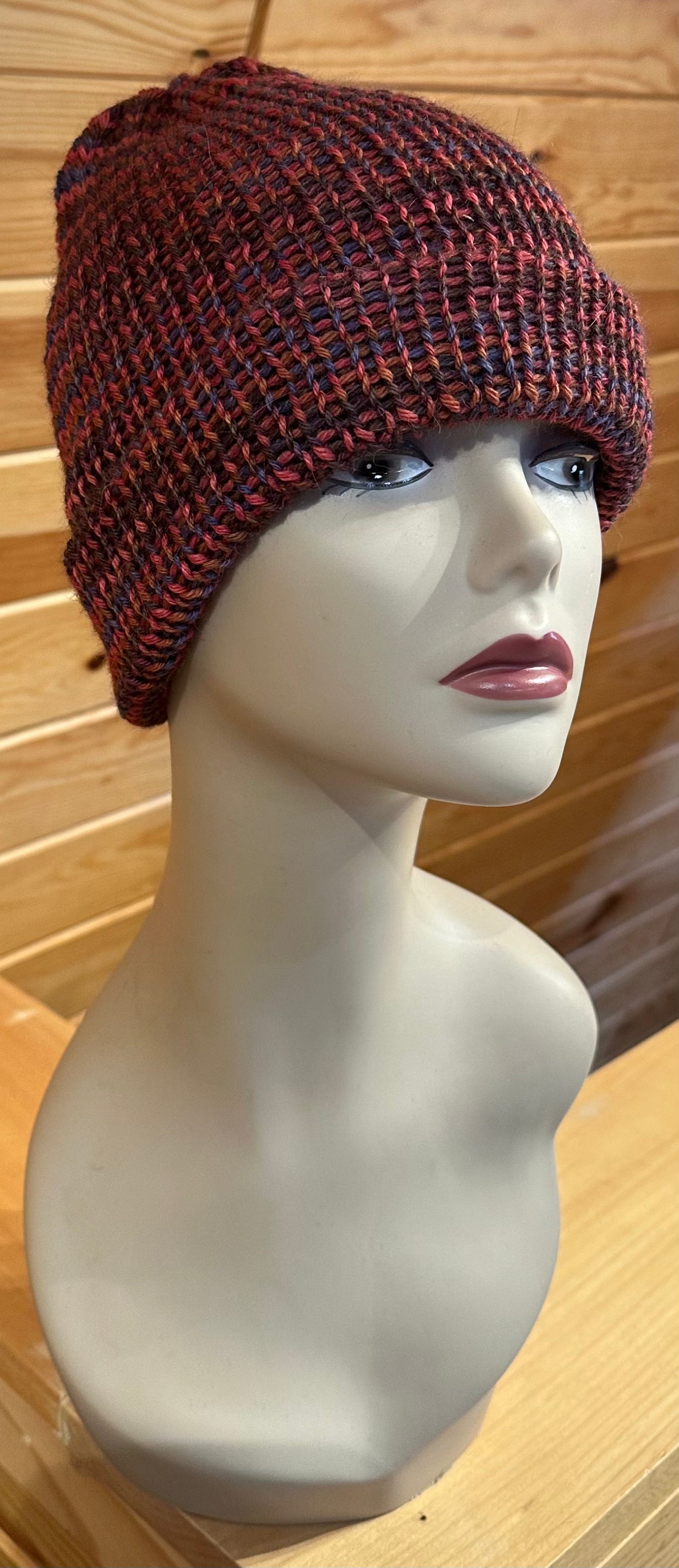 Alpaca Knit Toboggan Hat