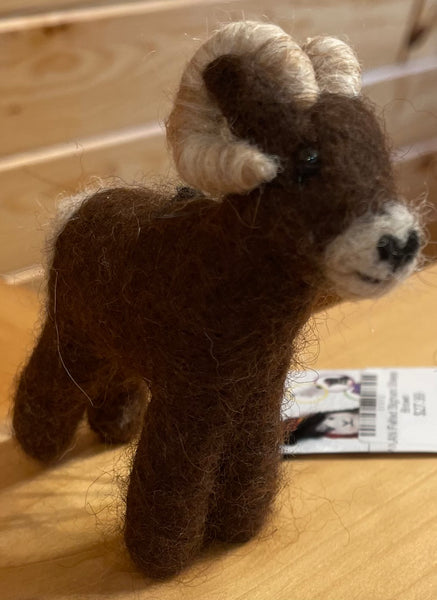 LAN Felted Bighorn Sheep