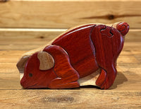 THC Wooden Puzzle Box
