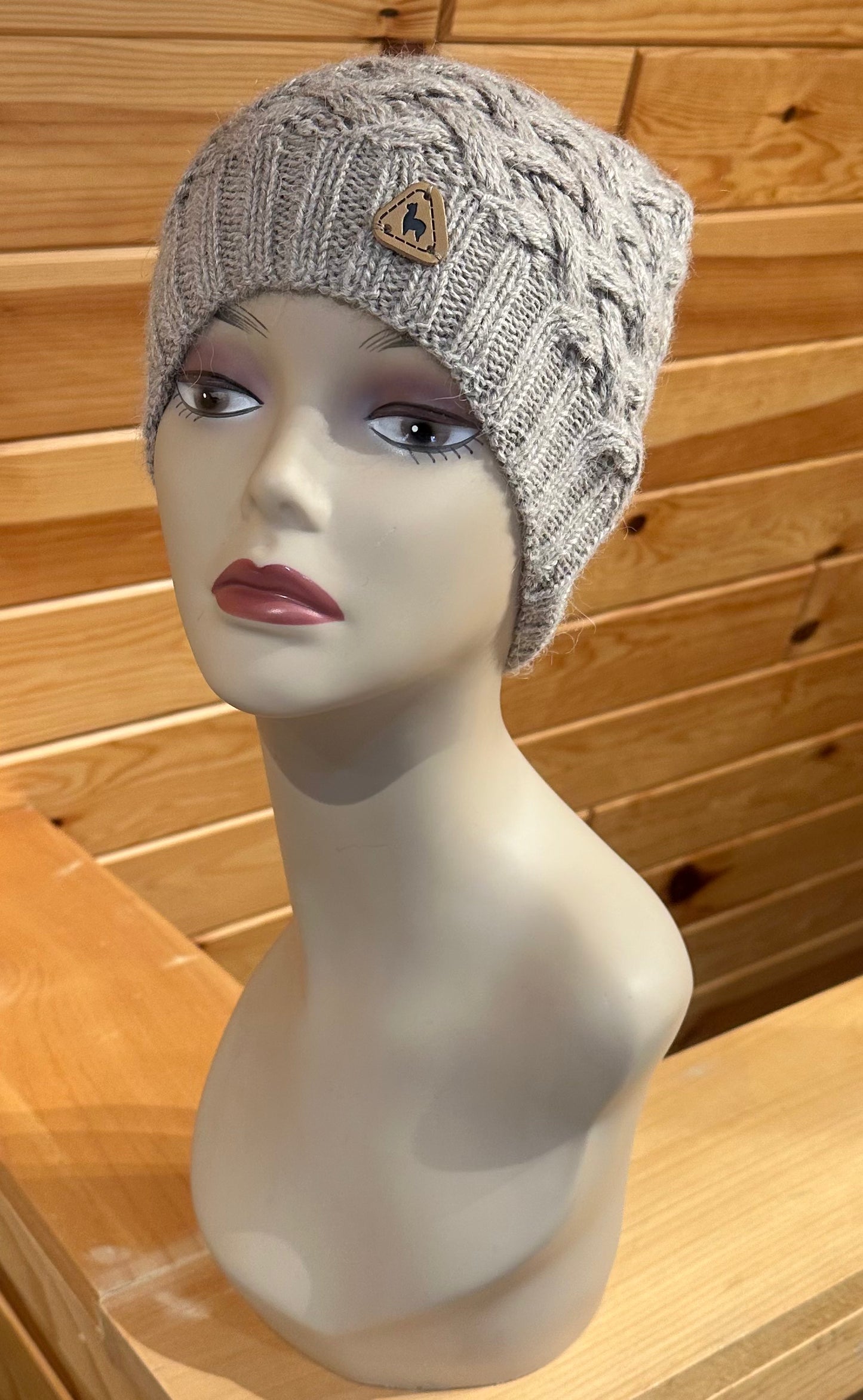 CA Shadow Cable Alpaca Hat