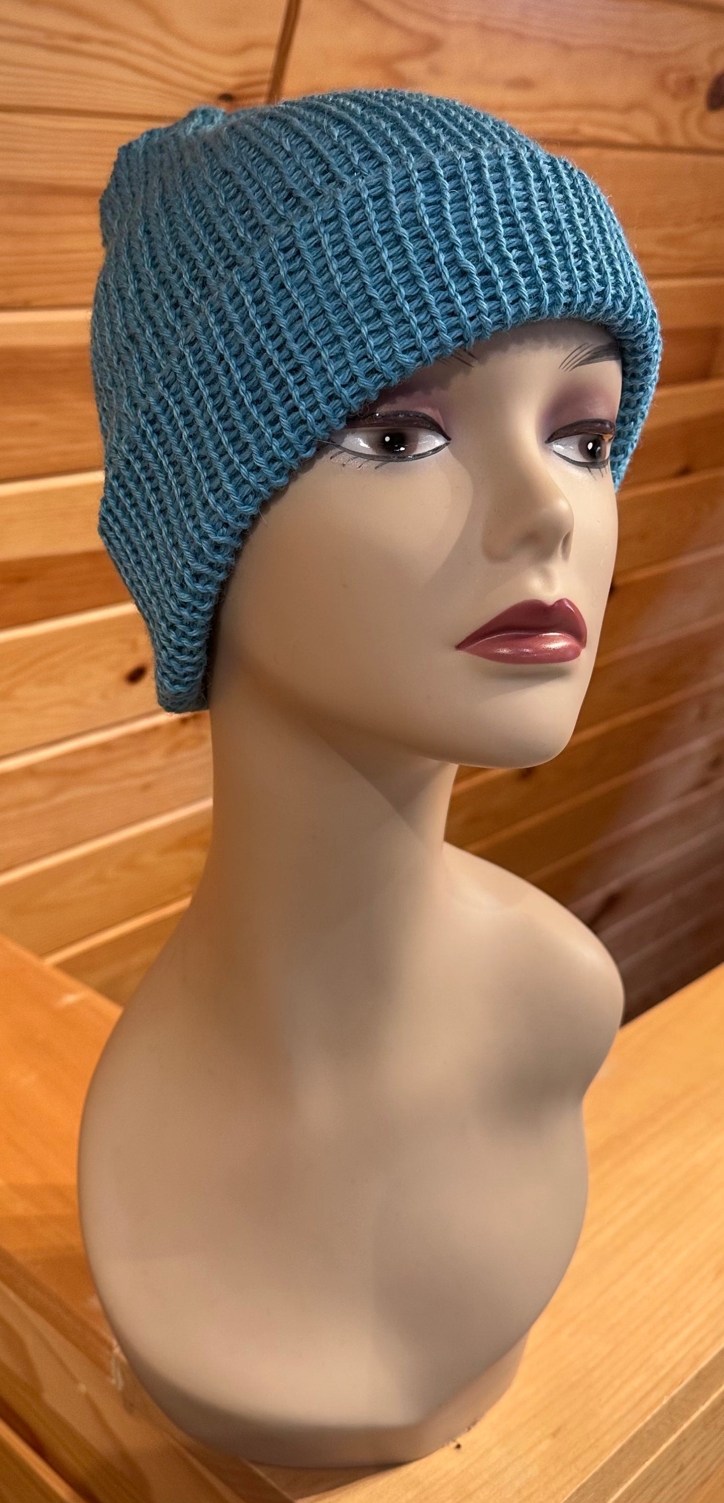 Alpaca Knit Toboggan Hat