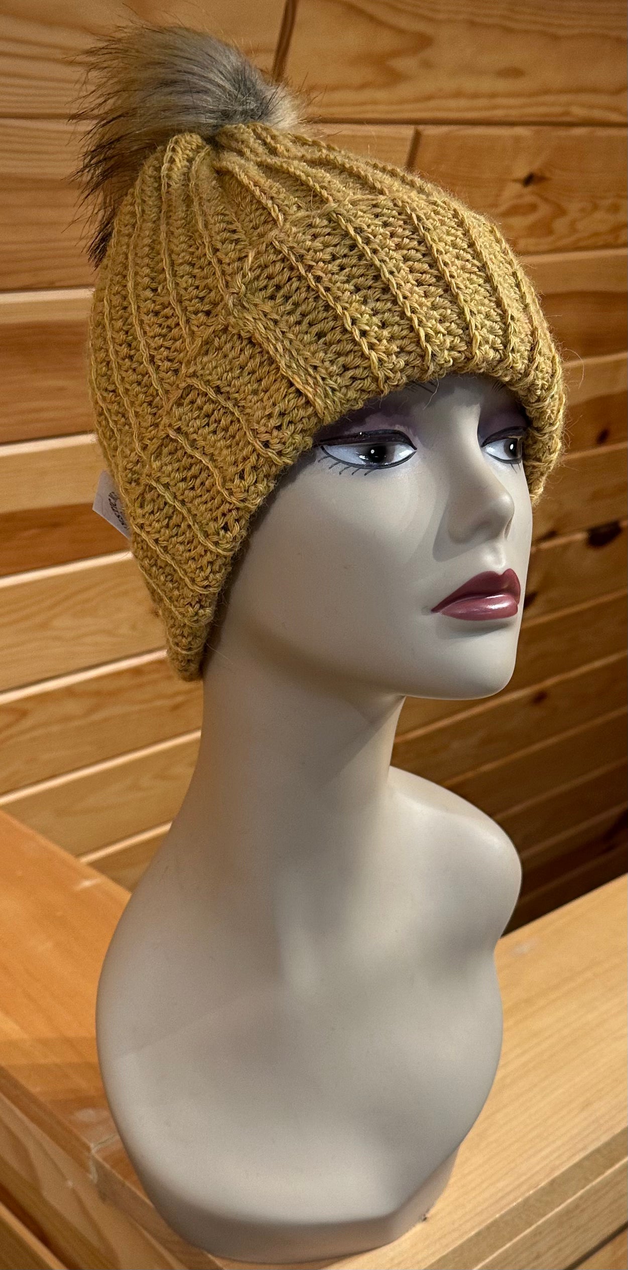 MMA Crochet Pom Hat