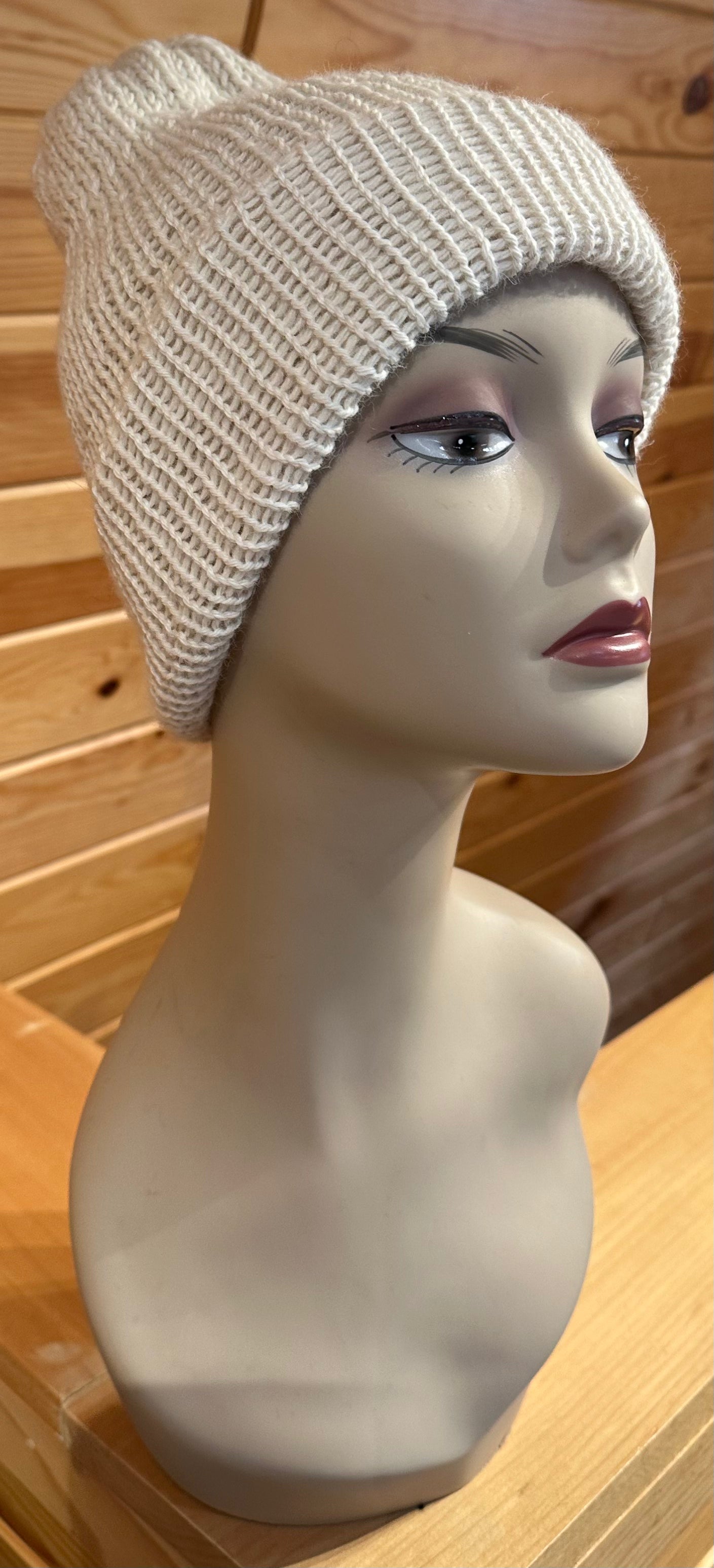 Alpaca Knit Toboggan Hat