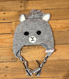 DAW Alpaca Kids Face Hat W/Tassels