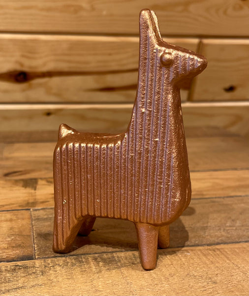 Ganz Copper Llama Decoration