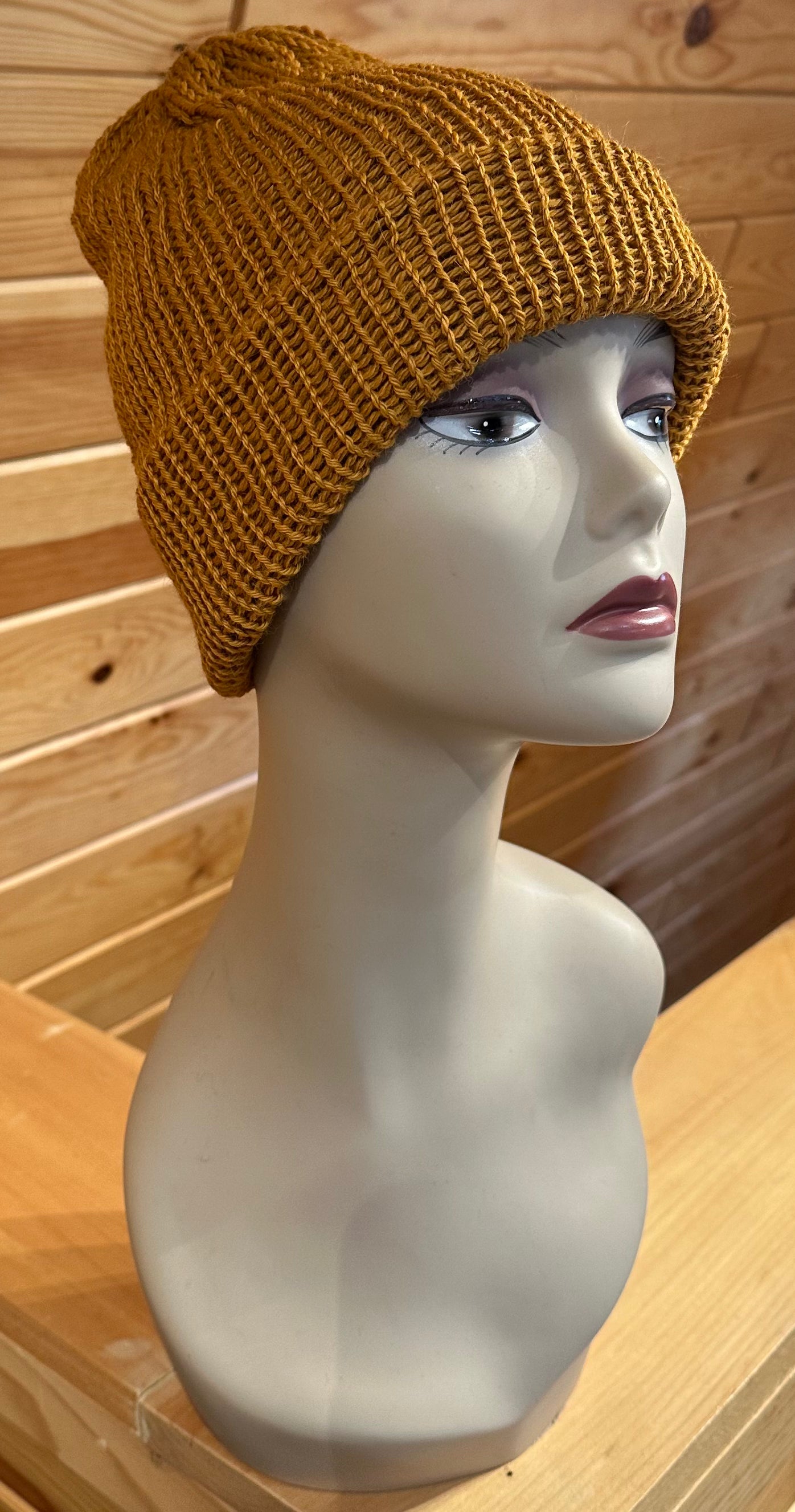 Alpaca Knit Toboggan Hat