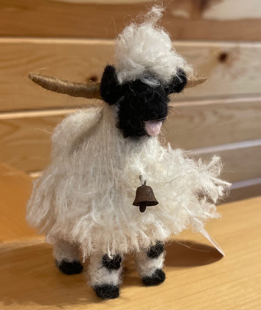 LAN Alpaca Felted Valais Blacknose Sheep