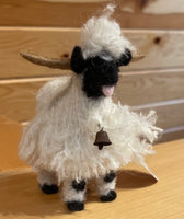 LAN Alpaca Felted Valais Blacknose Sheep