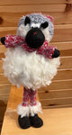 BI Fluffy Standing Santa Sheep