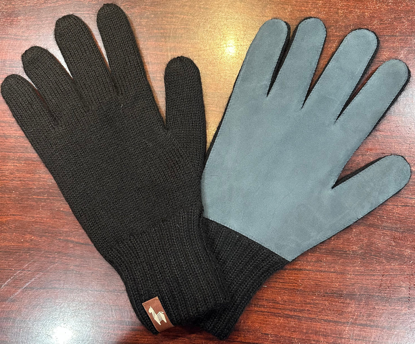 CA Alpaca Dbl Layer Driving Gloves