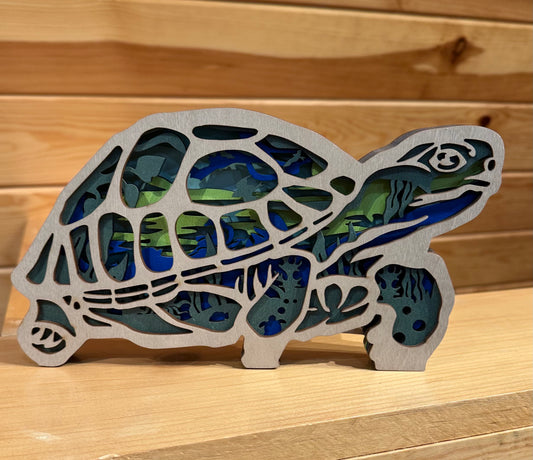 TWW Tortoise Shelf Sitter