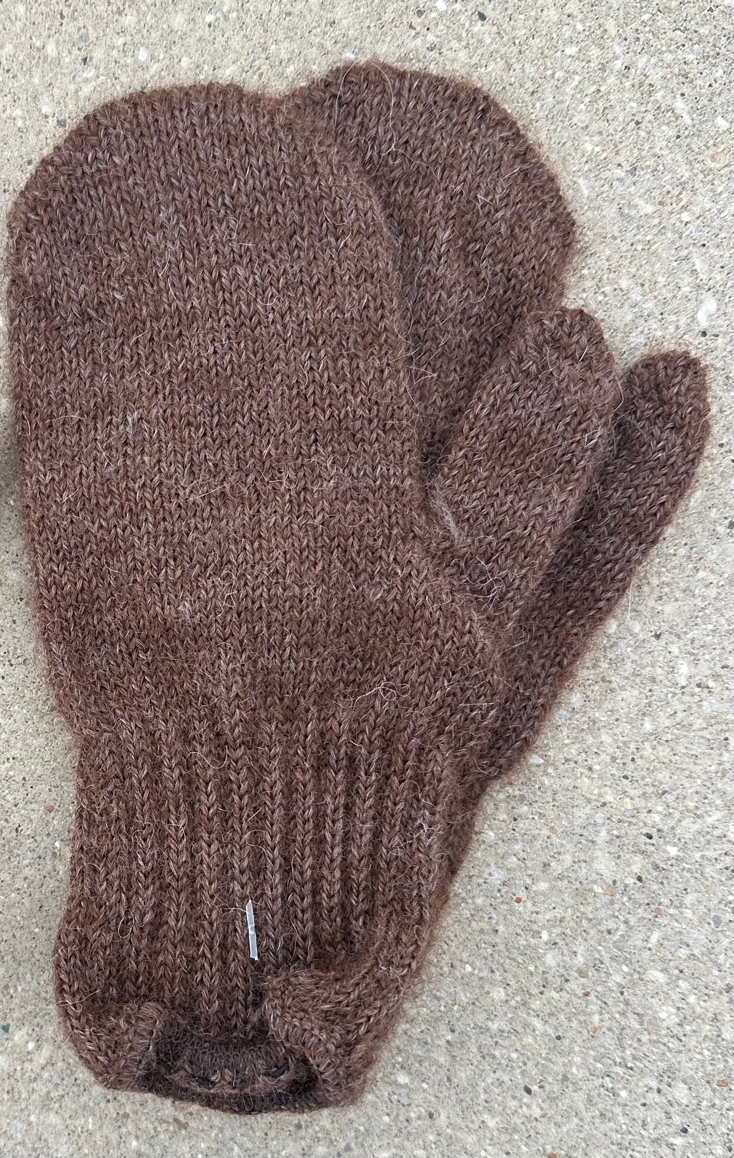 CAP Kid's Brown Alpaca Mittens