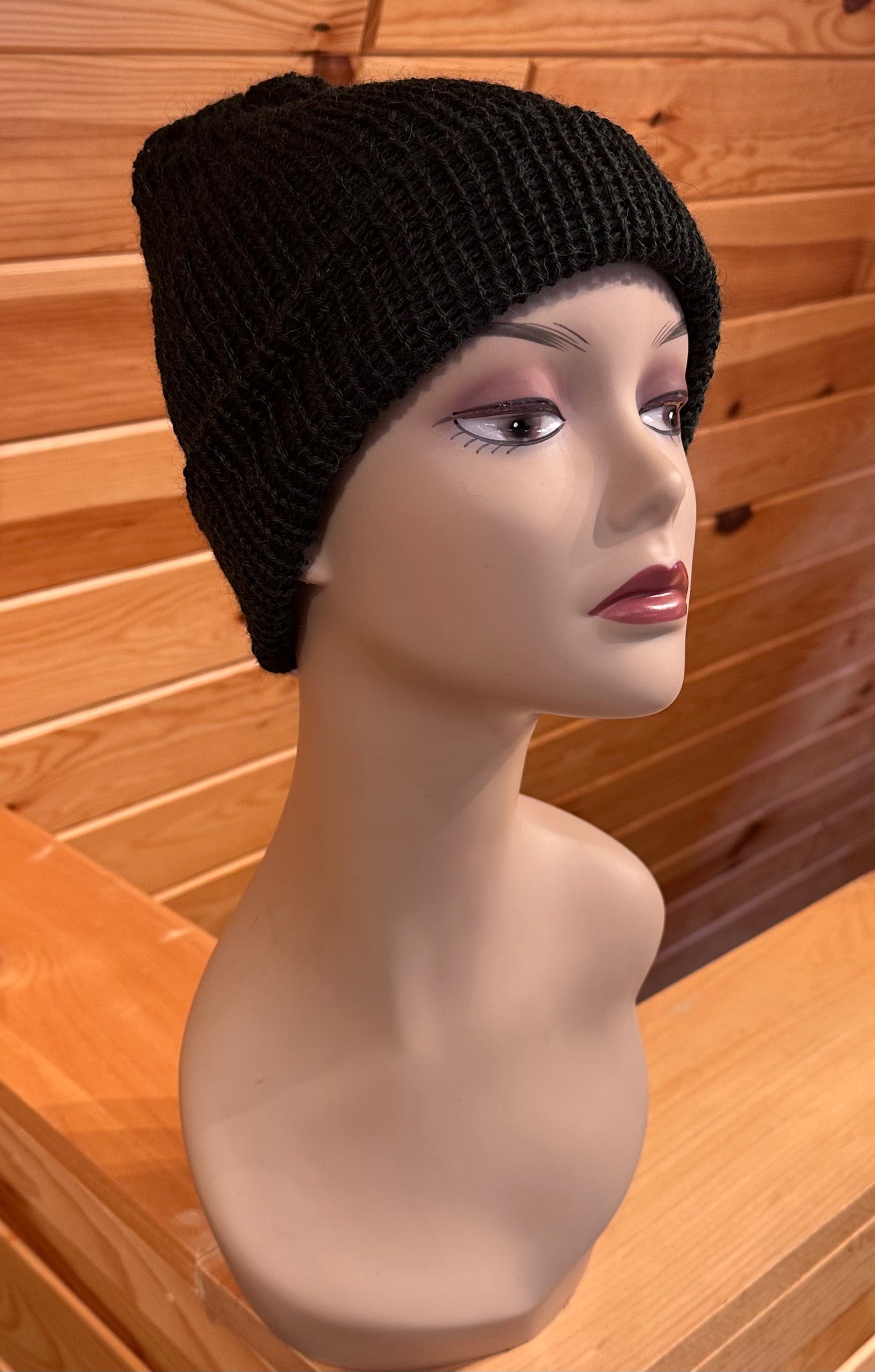 Alpaca Knit Toboggan Hat