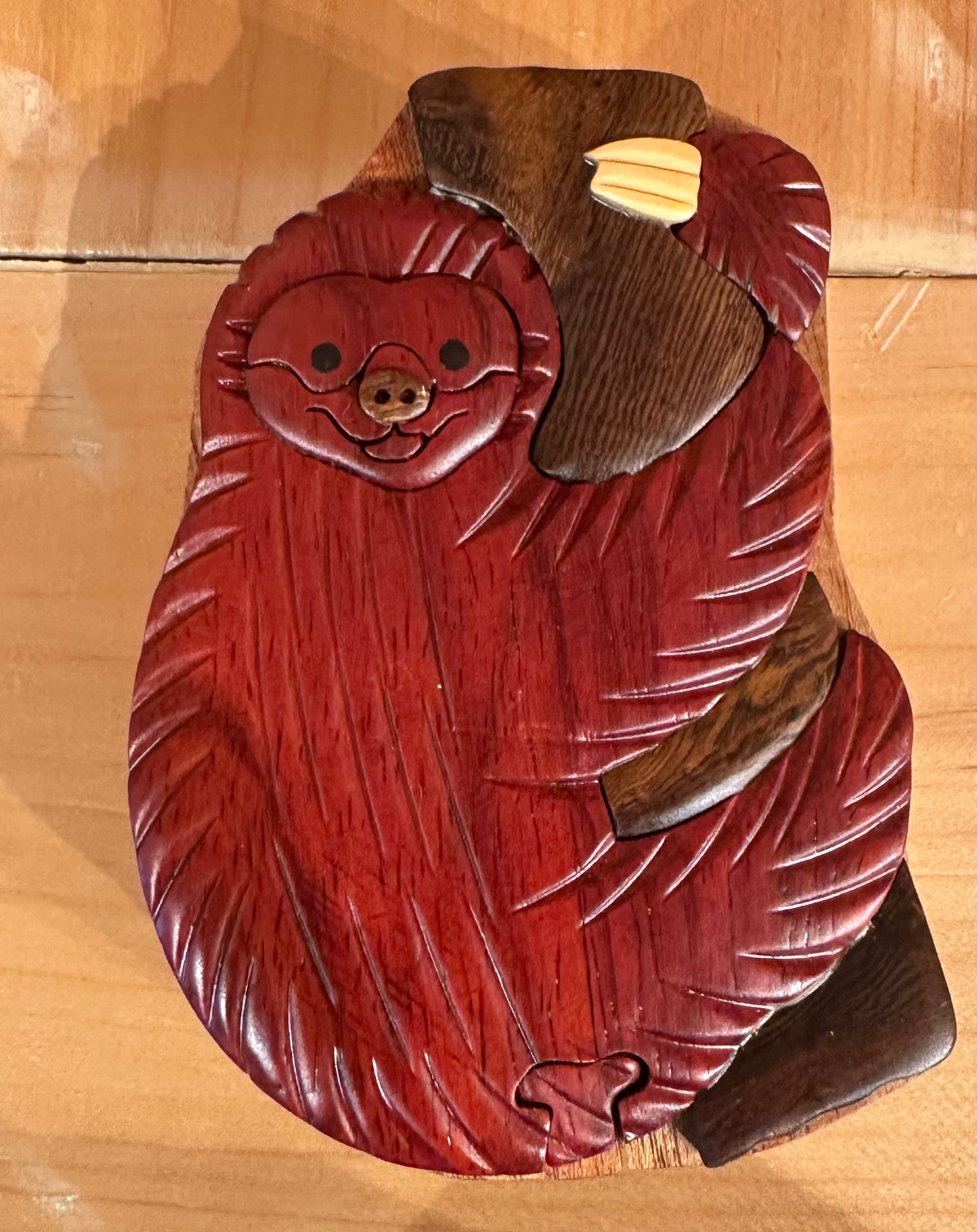 THC Wooden Puzzle Box