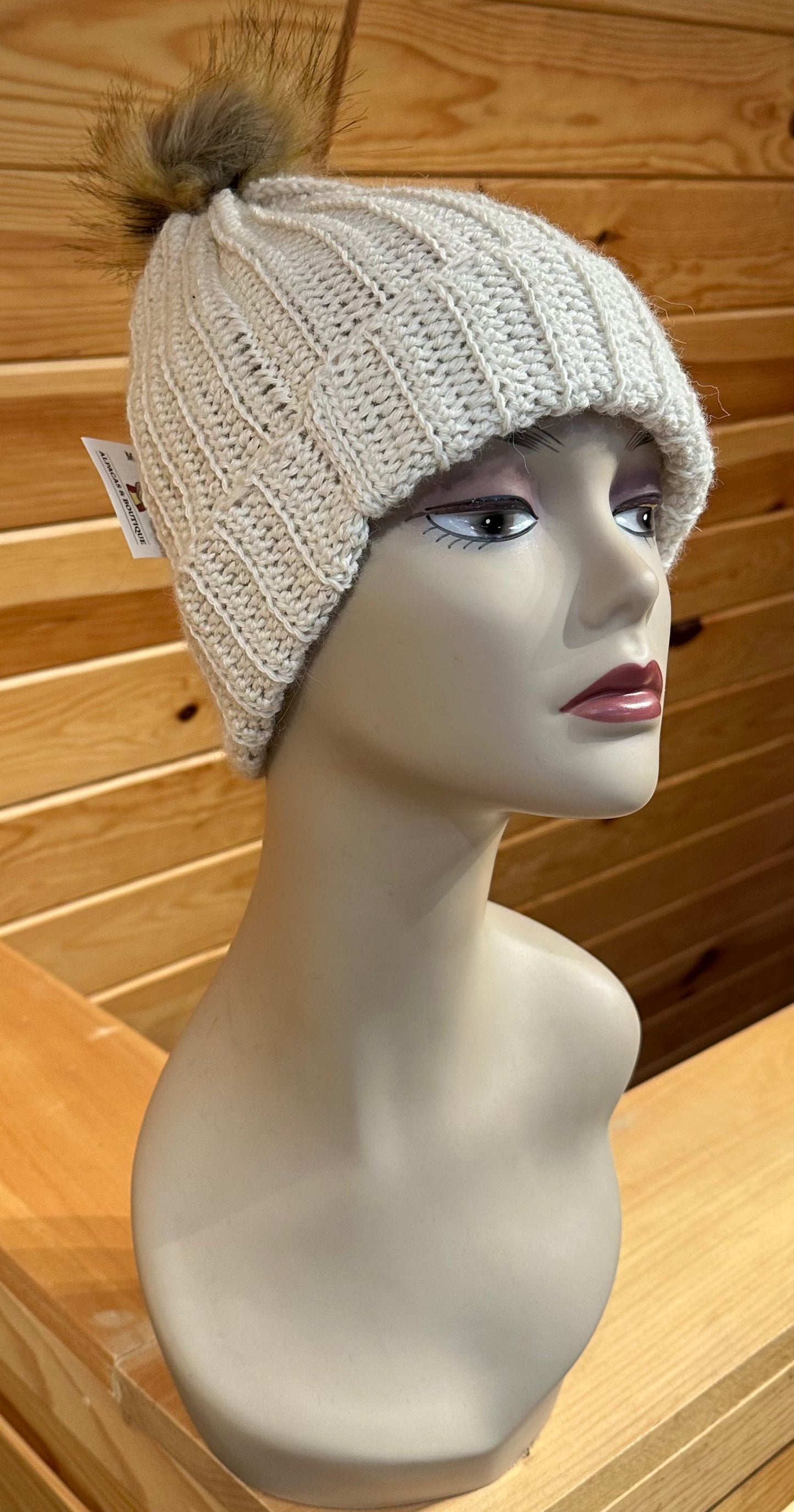 MMA Crochet Pom Hat