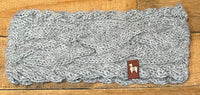 CA Alpaca Braided Knit Headband