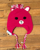 DAW Alpaca Kids Face Hat W/Tassels