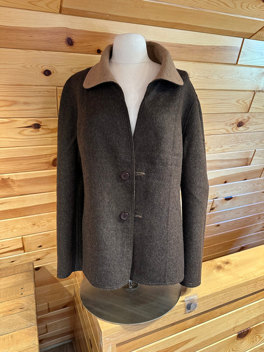 CA Ladies Reversible Classic Alpaca Jacket