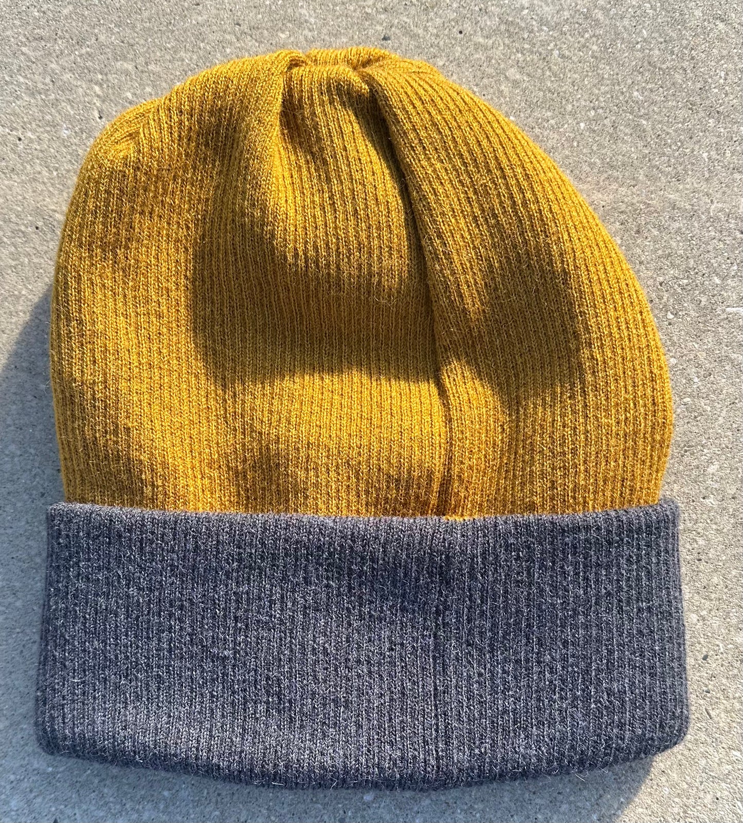 SHU Alpaca Beanie Reversible Rib