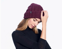 SHU Alpaca Beanie Hat Accordion