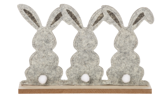 Ganz Felted Rabbits Stand