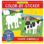 PP Color-By-Sticker Farm Book