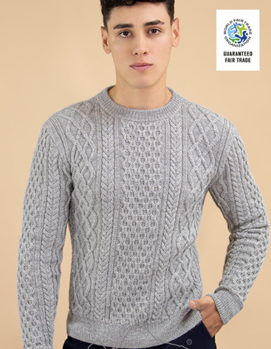 CA Men's Alpaca Crewneck