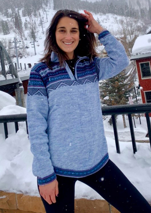 ART Women's Alpaca Quarter Zip WS115