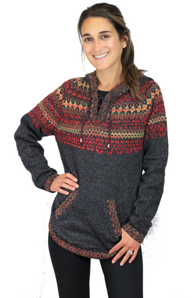 ART Women's Alpaca Hoodie WS090