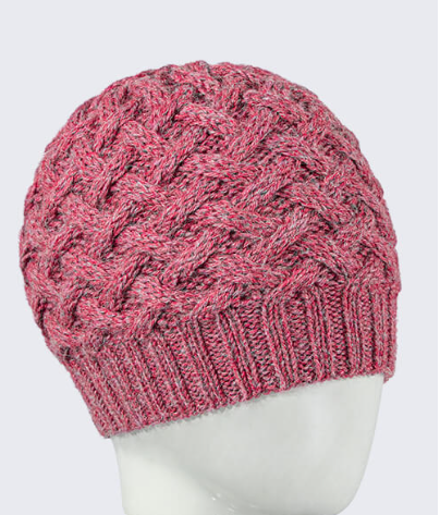 CA Shadow Cable Alpaca Hat