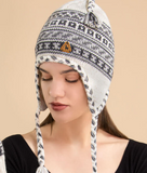 CA Alpaca Hat Fleeced Lined Ear Flaps