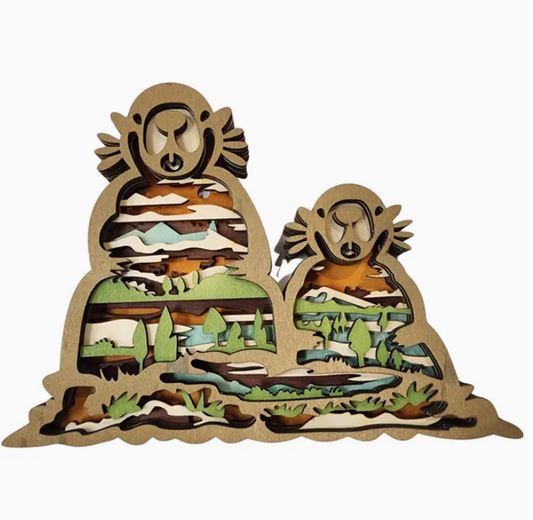 TWW Otter Shelf Sitter