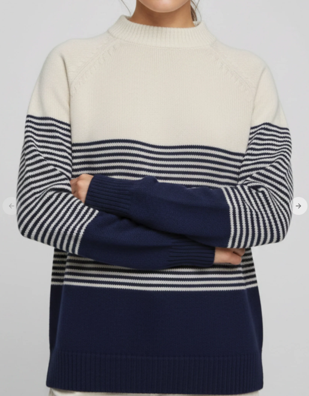 PL Women's Nautical Alpaca Sweater