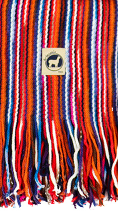 ART Mixed Colored Alpaca Scarves