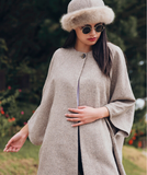 CA Royal Alpaca Poncho Cape