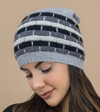 CA Justin Striped Alpaca Hat