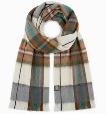 SHU Alpaca Tartan Scarf